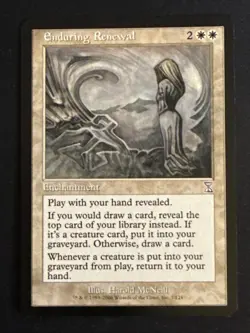 1x Enduring Renewal (7) Time Spiral Timeshifted LP MTG Magic x1 MKE - Image 1