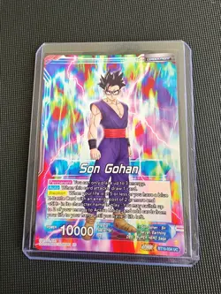 Release Event Son Gohan, Former Glory Regained Stamped BT19-034 DBS Card NM - Image 2