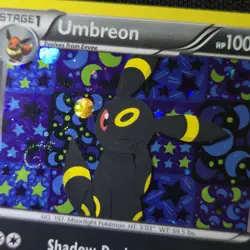 WHOLE SWIRL 🌀💫 Umbreon BW93 Black White Promo Holo Nintendo Pokemon Card - Image 2