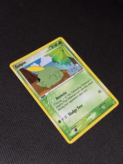 Pokemon EX Crystal Guardians Gulpin Card 33/100 Stamped Reverse Holo 2006 - Image 3