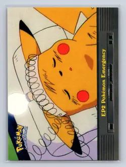EP2 Pokemon Emergency #124 Topps Trading Cards Series 2 Pokemon Lightly Played - Image 1