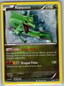 Rayquaza XY64 Holo XY Promos - Pokemon Card - NM - Image 1