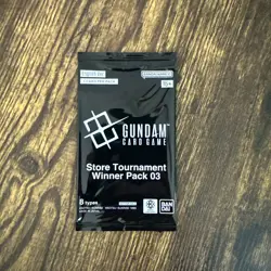 Gundam Card Game Store Tournament 03 Winner Pack Sealed - Image 1