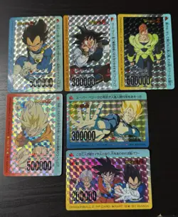 Dragon Ball Z Amada Pp Card #631 #758 #720 #673 #716 #617 6 Card Lot - Image 1