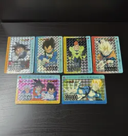 Dragon Ball Z Amada Pp Card #631 #758 #720 #673 #716 #617 6 Card Lot - Image 2