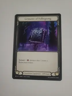 FAB Grimoire of Fellingsong - Compendium of Rathe Card # 092 - Image 1