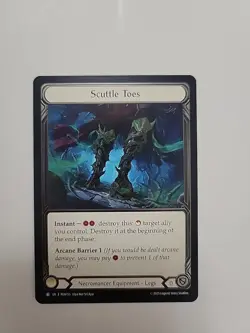 FAB COLD FOIL Scuttle Toes - Compendium of Rathe Card # 155 - Image 1