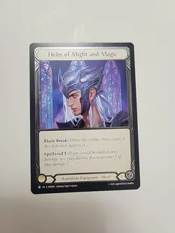 FAB COLD FOIL Helm of Might and Magic - Compendium of Rathe Card # 093 - Image 1