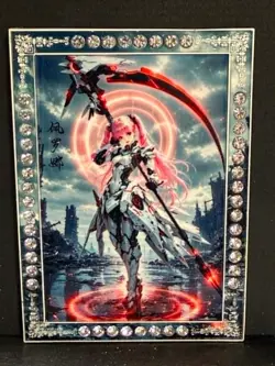 One Piece CCG Character PERONA #7/38 SCYTHE Metal Card - Anime/Waifu - Image 1
