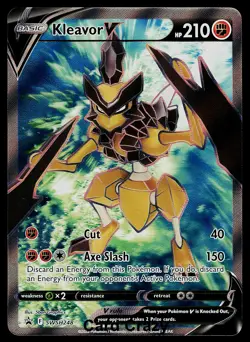 Kleavor V (Full Art) SWSH248 SWSH: Sword & Shield Promo Cards Pokemon Card NM - Image 1
