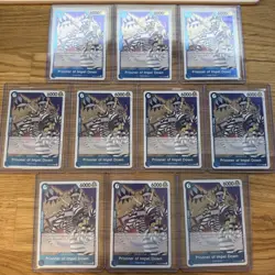 One Piece Card Game OP16 Prisoner of Impel Down Blue x10 Card Lot - Image 1