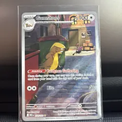 Gumshoos 153/132 Illustration Rare Pokemon Mega Evolution NM - Image 1