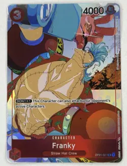 Franky OP01-021 Gift Collection 2023 One Piece Card Game - Image 1