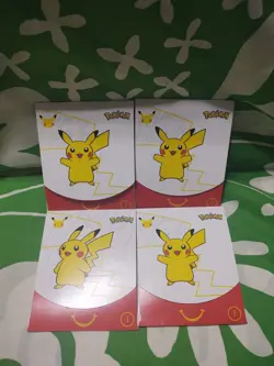 2021 MCDONALD'S Pokemon 25th Anniversary Cards Sealed Packs, Pack Of 4 RARE - Image 1