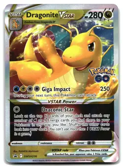 Dragonite VSTAR SWSH: Sword & Shield Promo Cards SWSH236 Promo Dragon Holo LP - Image 1