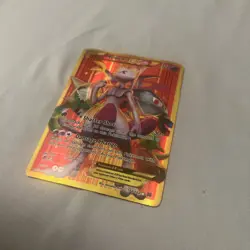 Pokemon TCG Mewtwo EX Full Art Secret Rare Card XY Breakthrough 164/162 LP-MP - Image 2