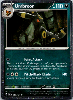 Umbreon - 059 (Cosmos Holo) 059/131 Miscellaneous Cards & Products NM - Image 1
