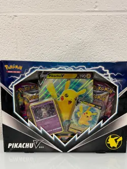 NEW & SEALED! POKEMON TCG PIKACHU V Box BOOSTERS! Brilliant Stars Fusion Strike - Image 1