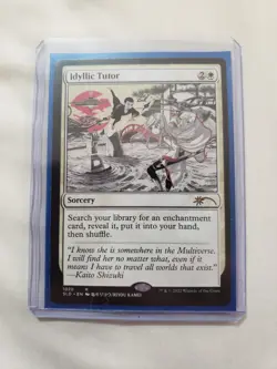 MTG Idyllic Tutor Secret Lair Kamigawa Manga - Image 1