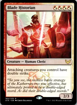 Blade Historian 165 Rare Strixhaven: School of Mages MTG NM - Image 1