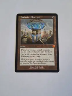 MTG Aetherflux Reservoir The Brothers' War: Retro Frame Artifacts - Image 1