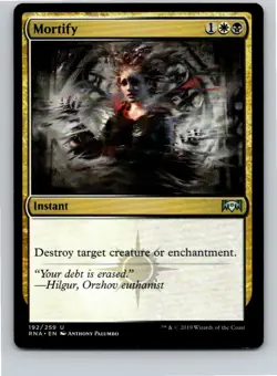 Magic the Gathering Mortify Ravnica Allegiance MTG Free Shipping! - Image 1