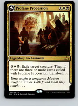 Magic the Gathering Profane Procession Rivals of Ixalan MTG Free Shipping! - Image 1