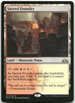 Sacred Foundry NM Normal R Guilds of Ravnica 254 - Image 1