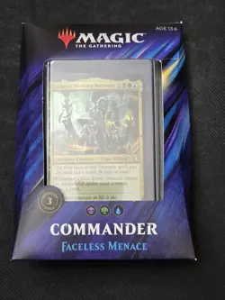 Magic: The Gathering Commander 2019 Faceless Menace Deck 630509892563 - Image 1