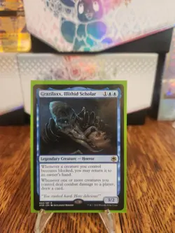 MTG Grazilaxx, Illithid Scholar Adventures in the Forgotten Realms #60 Rare NM - Image 1