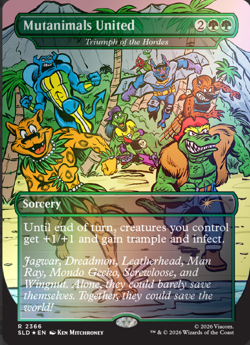 Secret Lair x Teenage Mutant Ninja Turtles: The Mighty Mutanimals Foil Edition - Image 2