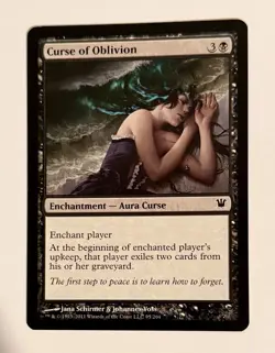 Curse of Oblivion *Common* Magic MtG x1 Innistrad SP - Image 1