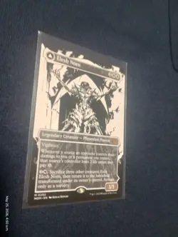 MTG ELESH NORN THE ARGENT ETCHINGS SHOWCASE March of the Machine NM - Image 1