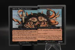 B.F.M. (Big Furry Monster) Unglued MTG Magic the Gathering - L, R sides - Image 1