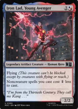 Iron Lad, Young Avenger 569 Commander: Marvel Super Heroes MTG NM/M - Image 1