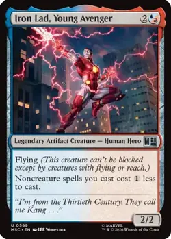 Iron Lad, Young Avenger 569 Commander: Marvel Super Heroes MTG NM/M - Image 3