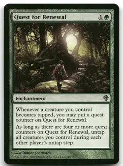 Quest for Renewal NM Normal U Worldwake 110 - Image 1