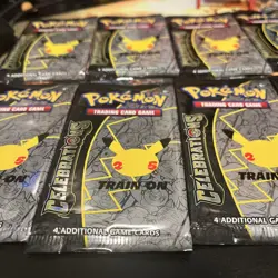 Pokemon 25th Anniversary Celebrations Booster Packs X8 - Image 3