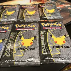 Pokemon 25th Anniversary Celebrations Booster Packs X8 - Image 4