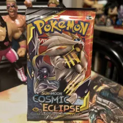 Pokemon Trading Card Game Sun & Moon Cosmic Eclipse Booster Pack -Factory Sealed 820650805899 - Image 1