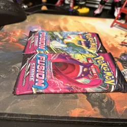 TWO Pokemon TCG Fusion Strike 2x Booster Packs- 10 Cards Each - SEALED 820650809163 - Image 2