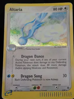 Altaria 2/97 Dragon Holo Ultra Rare Pokemon TCG Nintendo e-reader LP - Image 3