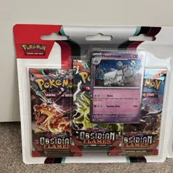 Pokemon |Obsidian Flames |SV03 Blister Booster Combo (x6) Packs And Both Promos! 820650853784 - Image 3