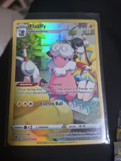 Pokemon TCG Flaaffy TG03/TG30 Rare Silver Tempest Trainer Gallery Full Art Card - Image 1