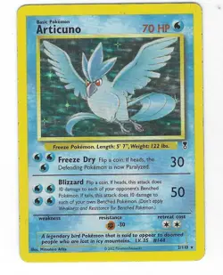 Pokemon TCG: Articuno (Holo) 2/110 - WOTC Legendary Collection - HP - Image 1