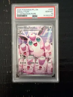Pokemon TCG Wigglytuff 105/094 Illustration Rare Holo PSA 10 EN - Image 1
