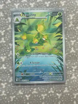 Pokemon TCG Leavanny White Flare Illustration Rare Card 089/086 NM/M Condition - Image 1