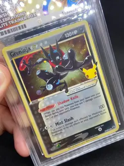 Greninja SWSH144 - Gold Star Celebrations Black Star Promo - Pokemon TCG - ACE 9 - Image 2