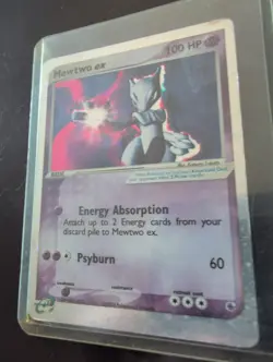 2003 POKEMON EX RUBY & SAPPHIRE #101 MEWTWO EX-HOLO - Image 2
