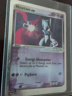 2003 POKEMON EX RUBY & SAPPHIRE #101 MEWTWO EX-HOLO - Image 3